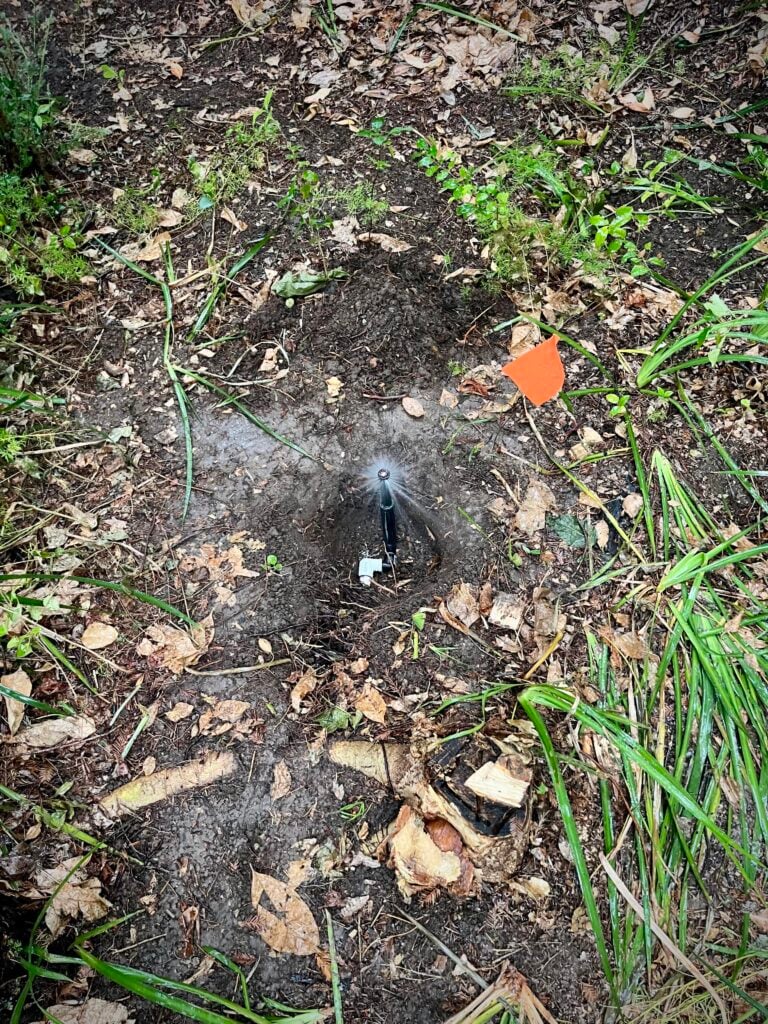 Sprinkler Line Repair in Simi Valley &mdash; leak repair