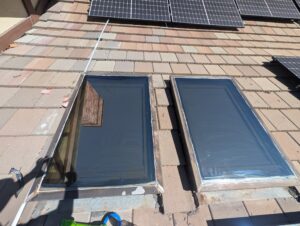 Skylight Caulking Repair in Westlake Village — skylight caulking repair